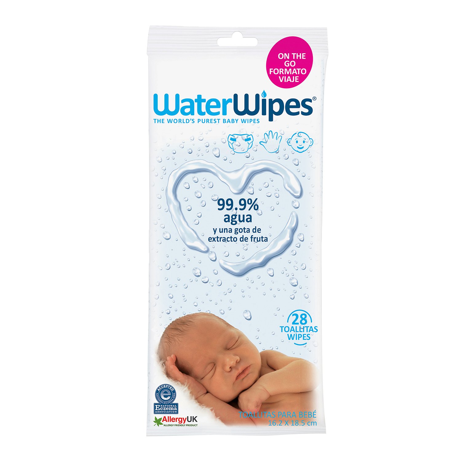 Toallitas Humedas Para Bebe WaterWipes 60 und